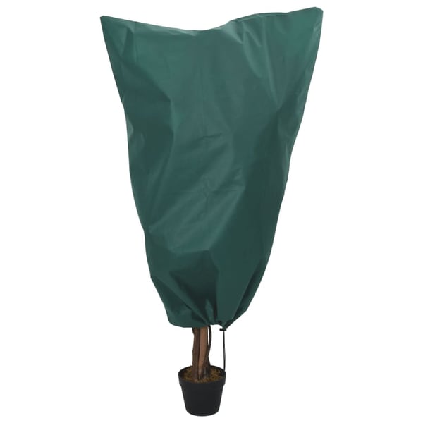 vidaXL plantebeskyttelse med snore 4 stk. 70 g/m² 0,8x1,2 m