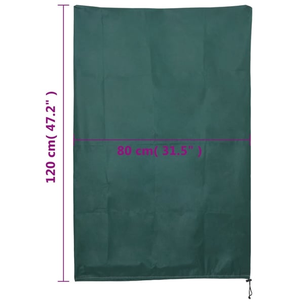 vidaXL plantebeskyttelse med snore 4 stk. 70 g/m² 0,8x1,2 m