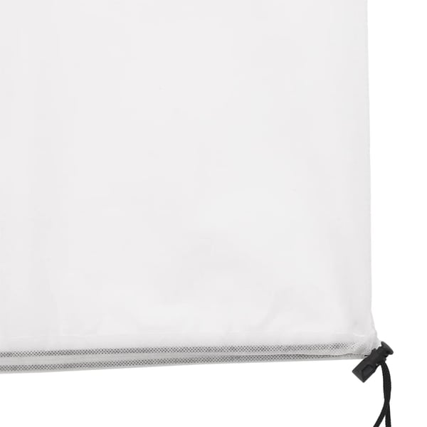 vidaXL Plantefleecetrekk med snor 8 stk 70 g/m² 0,8x0,8 m