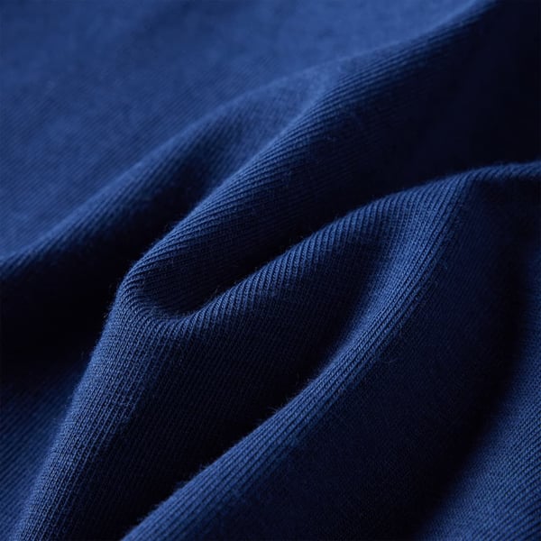 vidaXL Langærmet T-shirt til børn str. 116 marineblå