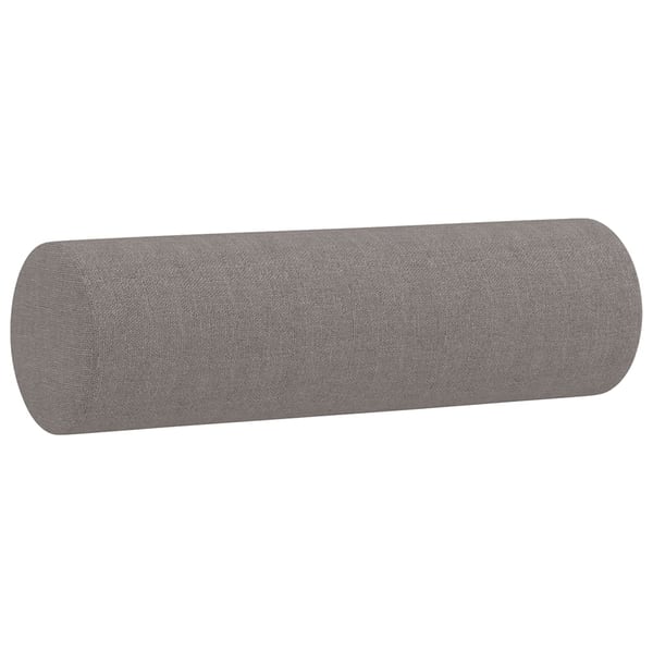 vidaXL sofasæt 3 dele med puder stof gråbrun