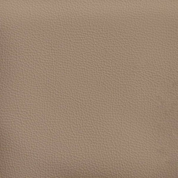 vidaXL fodskammel 70x55x41 cm kunstlæder cappuccinofarvet