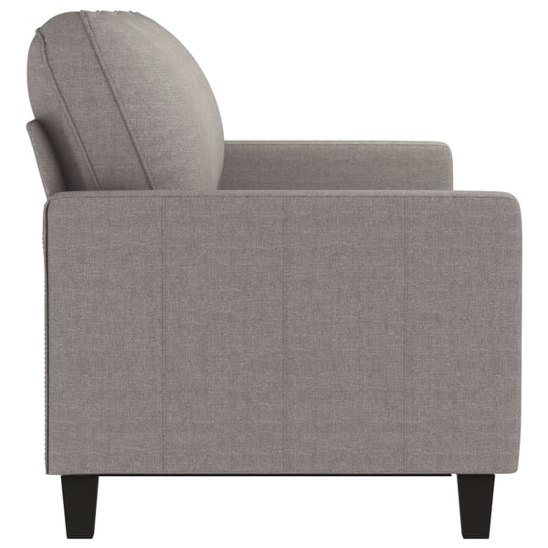 vidaXL 3-sitssoffa taupe 180 cm tyg