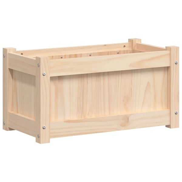 vidaXL Plantekasse 60x31x31 cm heltre furu
