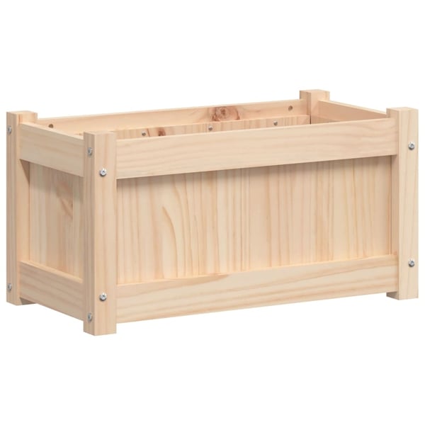vidaXL Plantekasser 2 stk heltre furu