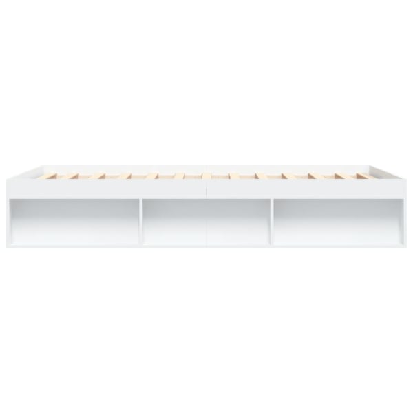 vidaXL Sengeramme hvit 140x200 cm