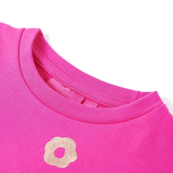 vidaXL Sweatshirt til børn str. 140 pink
