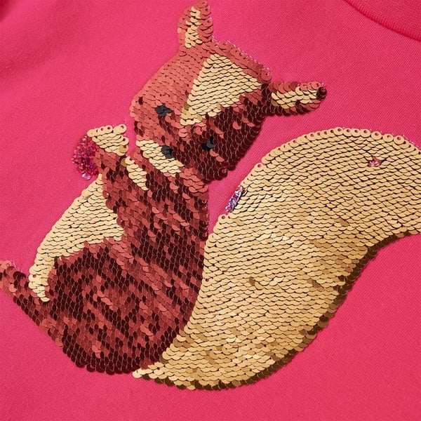 vidaXL Sweatshirt til børn str. 128 pink