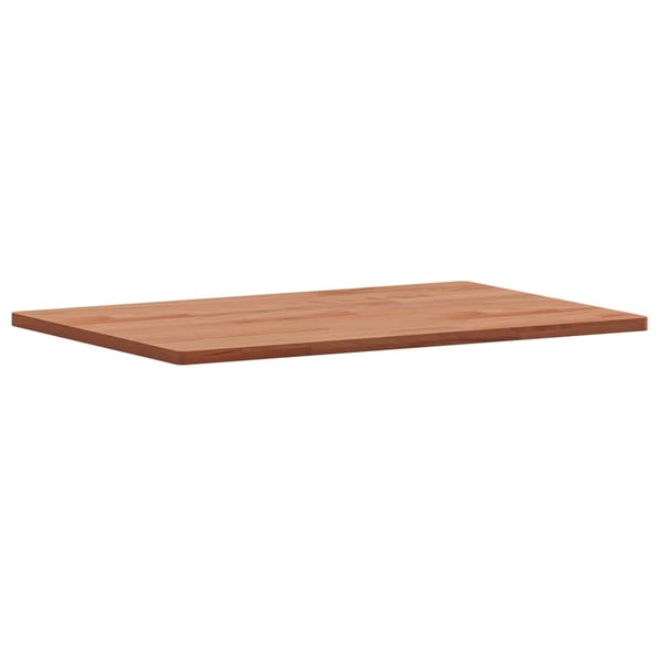 vidaXL Benkeplate til bad 60x40x1,5 cm heltre bøketre