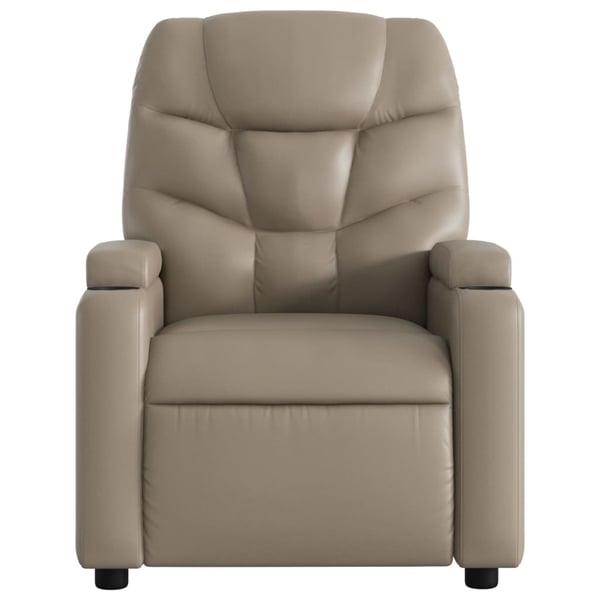 vidaXL massagestol kunstlæder cappuccino
