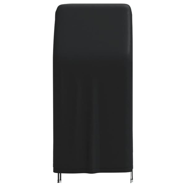 vidaXL Grilltrekk 162x61x122 cm svart 420D oxford
