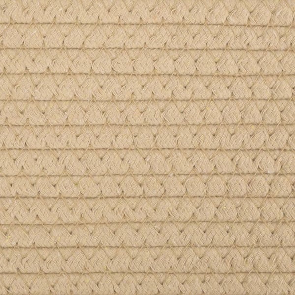 vidaXL opbevaringskurve 2 stk. Ø28x28 cm bomuld beige og hvid