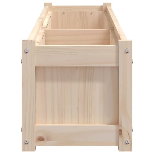 vidaXL Plantekasser 2 stk heltre furu