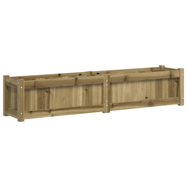 vidaXL Hageplantekasse 150x31x31 cm impregnert furu