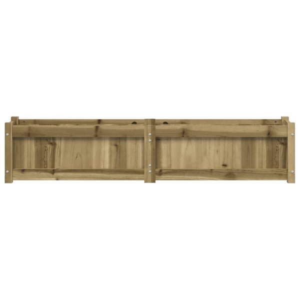 vidaXL Hageplantekasse 150x31x31 cm impregnert furu