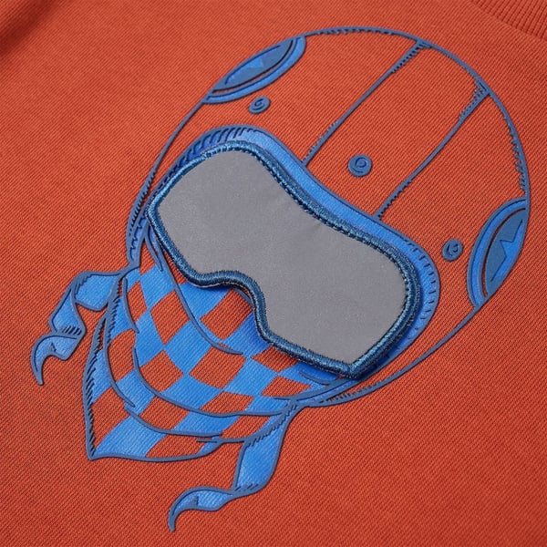 vidaXL Sweatshirt til børn lys rustfarvet str. 116
