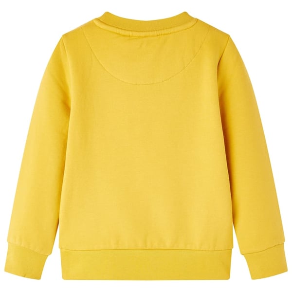 vidaXL Sweatshirt til børn str. 140 okkerfarvet