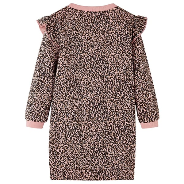 vidaXL Sweatshirtkjole til børn str. 92 lyserød