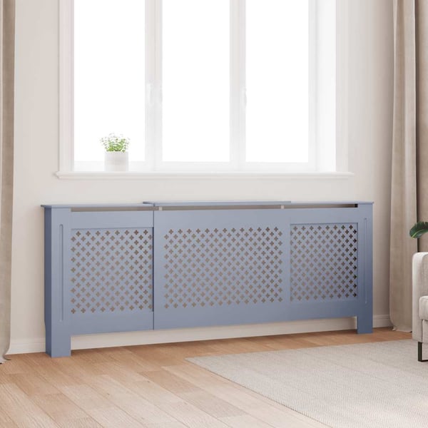 vidaXL hundebur 55x75x65 cm konstrueret træ hvid