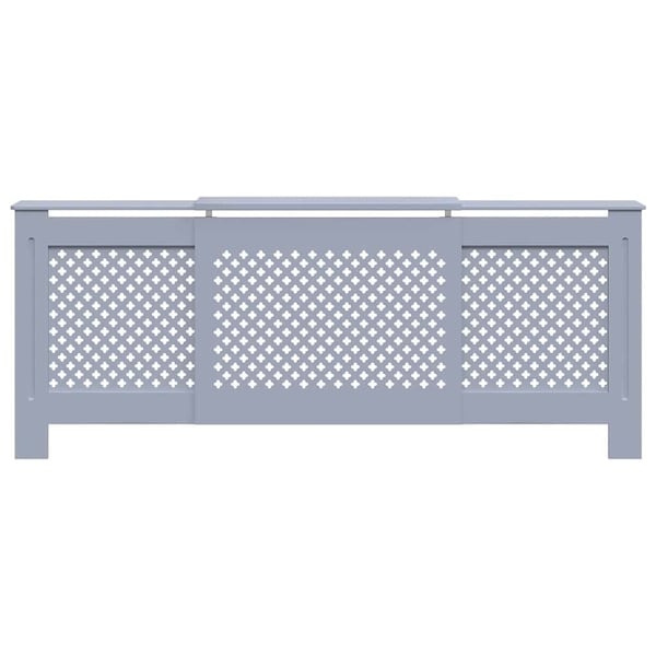 vidaXL hundebur 55x75x65 cm konstrueret træ hvid