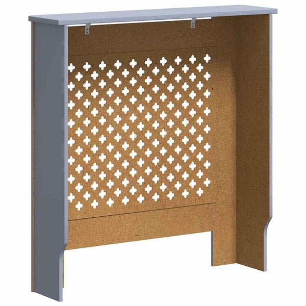 vidaXL hundebur 55x75x65 cm konstrueret træ røget egetræsfarve