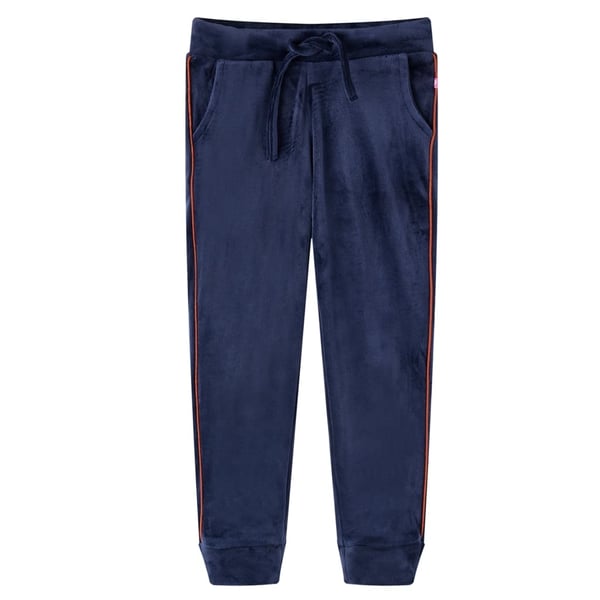 vidaXL Joggebukser for barn marineblå 104