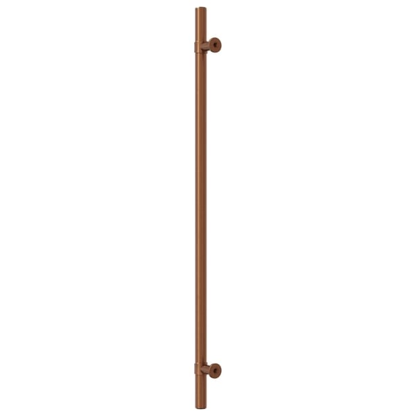 vidaXL skabshåndtag 10 stk. 320 mm rustfrit stål bronzefarvet