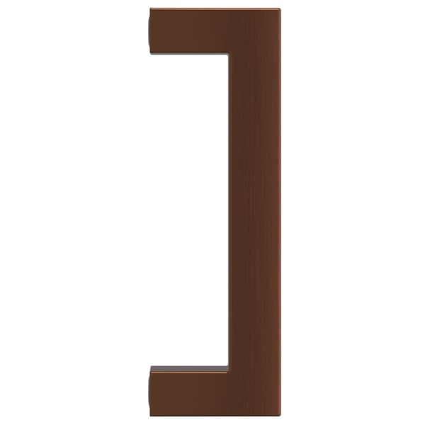 vidaXL skabshåndtag 10 stk. 96 mm rustfrit stål bronzefarvet