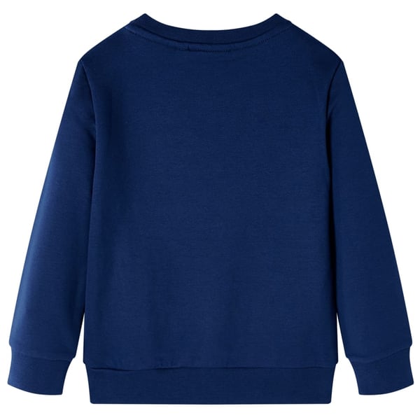vidaXL Sweatshirt til børn str. 128 marineblå