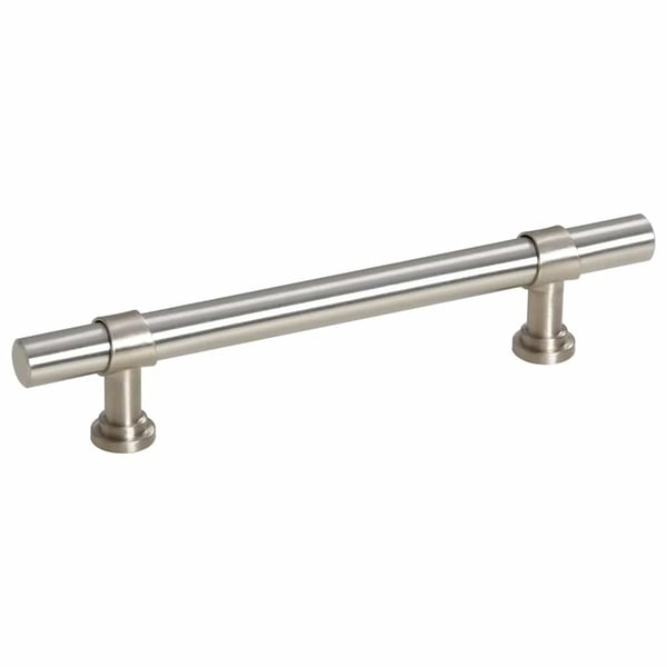 vidaXL skabshåndtag 10 stk. 96 mm rustfrit stål sølvfarvet