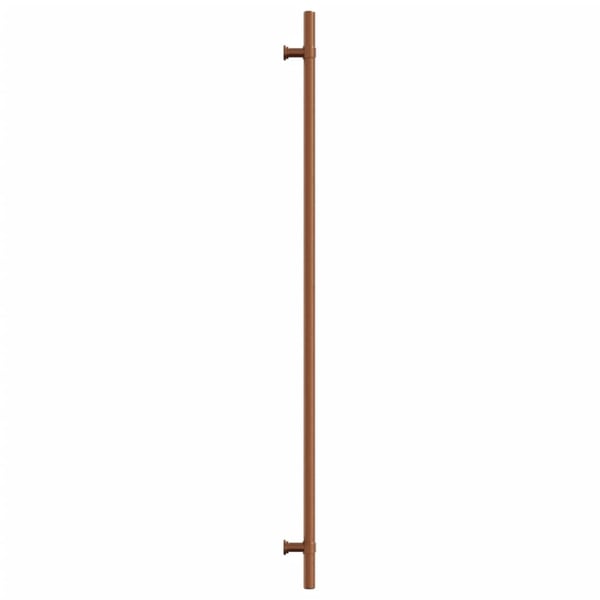vidaXL skabshåndtag 20 stk. 480 mm rustfrit stål bronzefarvet