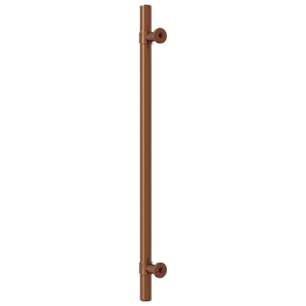 vidaXL skabshåndtag 5 stk. 224 mm rustfrit stål bronzefarvet
