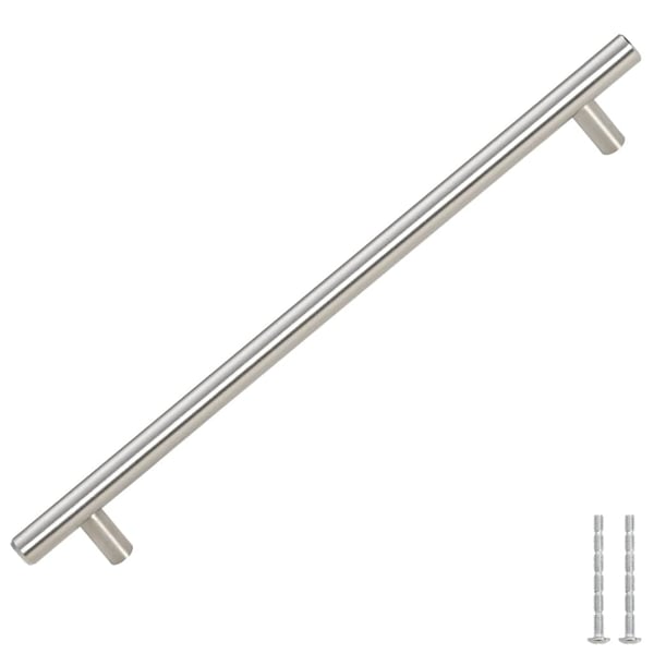 vidaXL skabshåndtag 5 stk. 224 mm rustfrit stål sølvfarvet