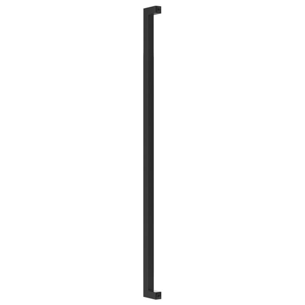 vidaXL Kaapin kahvat 10 kpl musta 480 mm ruostumaton teräs