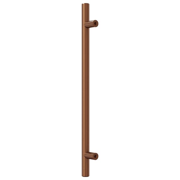 vidaXL skabshåndtag 20 stk. 192 mm rustfrit stål bronzefarvet