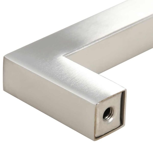 vidaXL skabshåndtag 10 stk. 160 mm rustfrit stål sølvfarvet