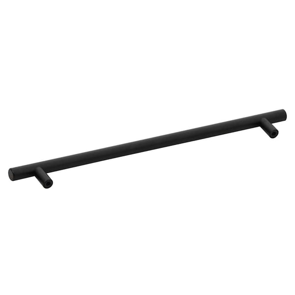 vidaXL Skåphandtag 5 st svart 320 mm rostfritt stål