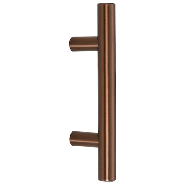 vidaXL skabshåndtag 10 stk. 64 mm rustfrit stål bronzefarvet