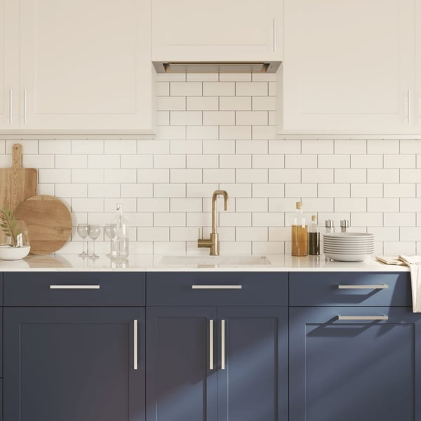 vidaXL skabshåndtag 20 stk. 224 mm rustfrit stål sølvfarvet