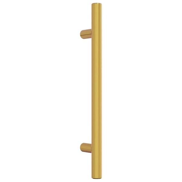 vidaXL skabshåndtag 20 stk. 128 mm rustfrit stål guldfarvet