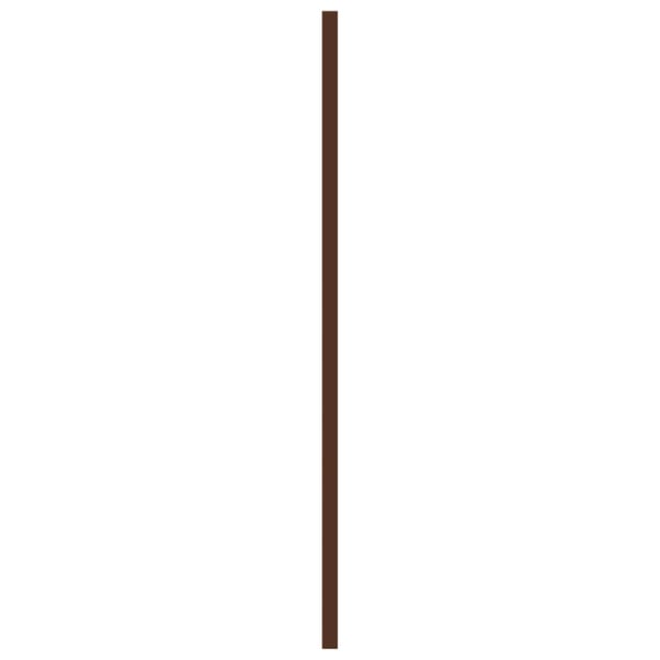 vidaXL skabshåndtag 20 stk. 480 mm rustfrit stål bronzefarvet