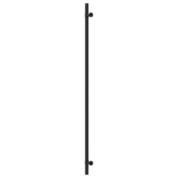 vidaXL Skåphandtag 20 st svart 480 mm rostfritt stål