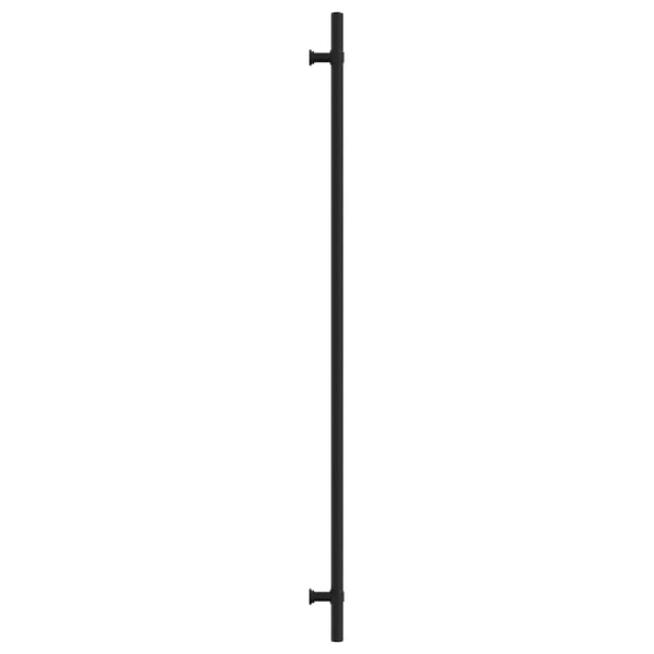 vidaXL Skåphandtag 20 st svart 480 mm rostfritt stål