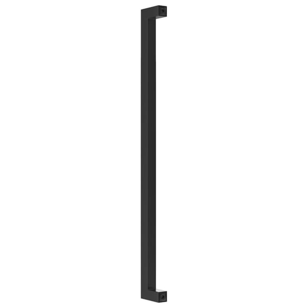 vidaXL Kaapin kahvat 10 kpl musta 320 mm ruostumaton teräs