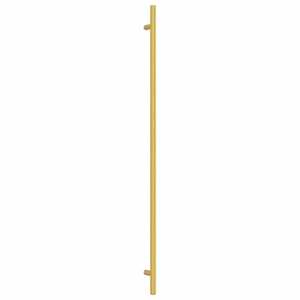vidaXL skabshåndtag 20 stk.480 mm rustfrit stål guldfarvet