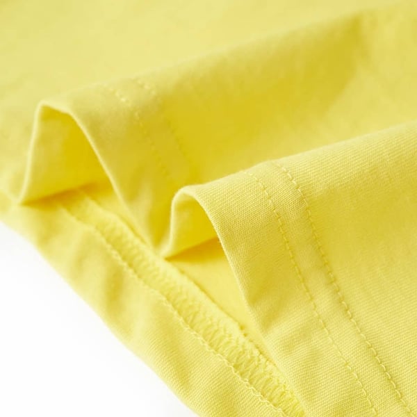vidaXL T-shirt til børn str. 92 gul
