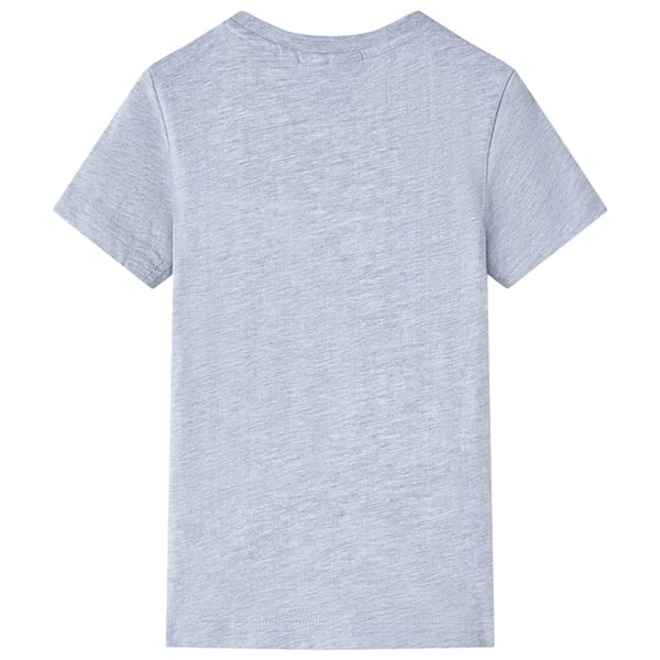 vidaXL Lasten T-paita harmaa 116