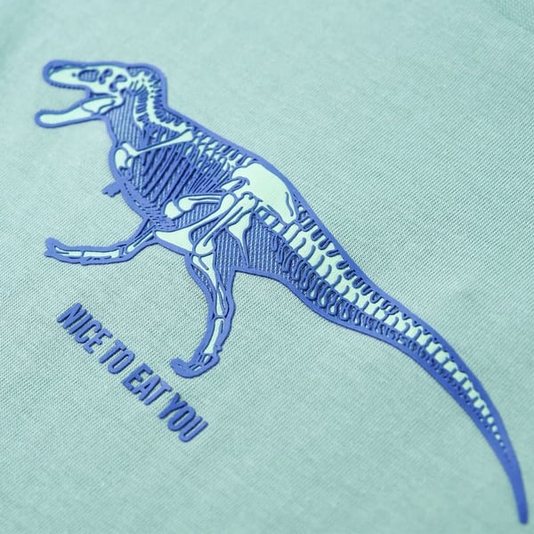 vidaXL T-shirt för barn ljus khaki 140