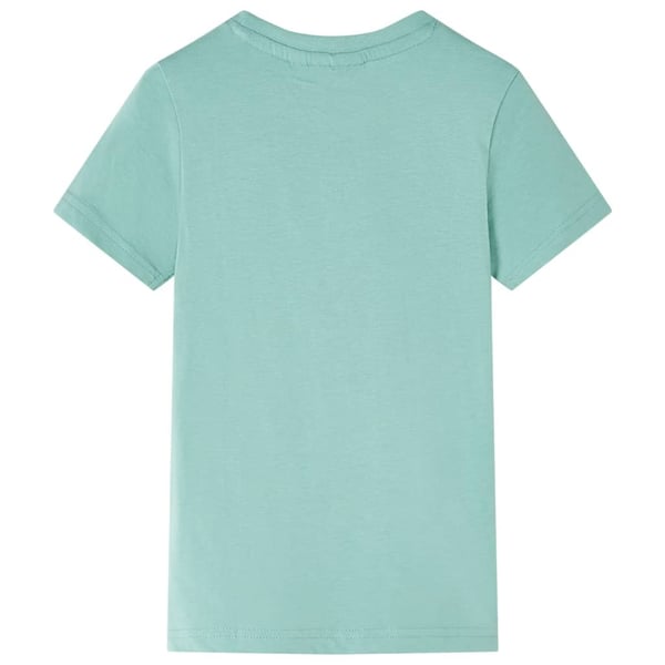 vidaXL T-shirt för barn ljus khaki 140