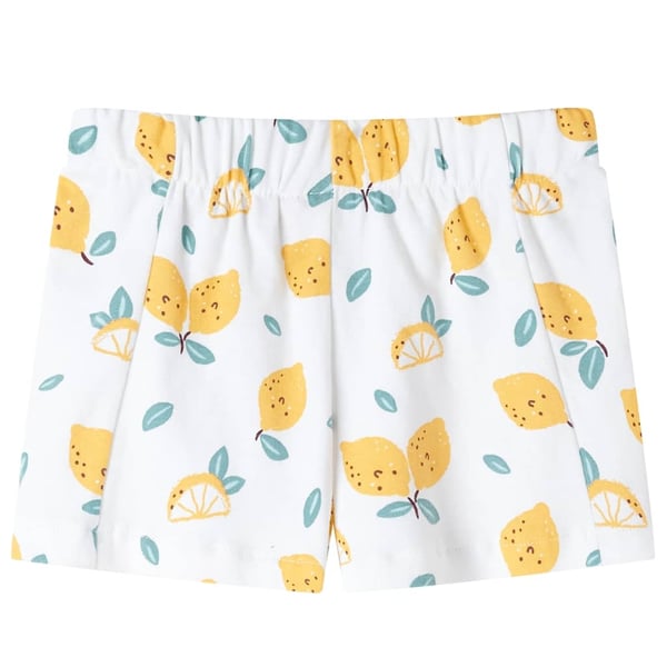 vidaXL Shorts for barn ecru 116